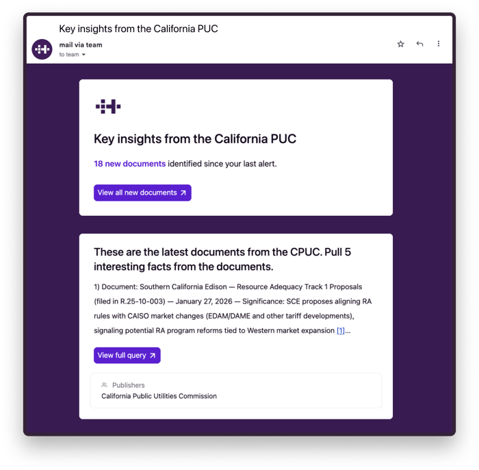 Custom query alerts3